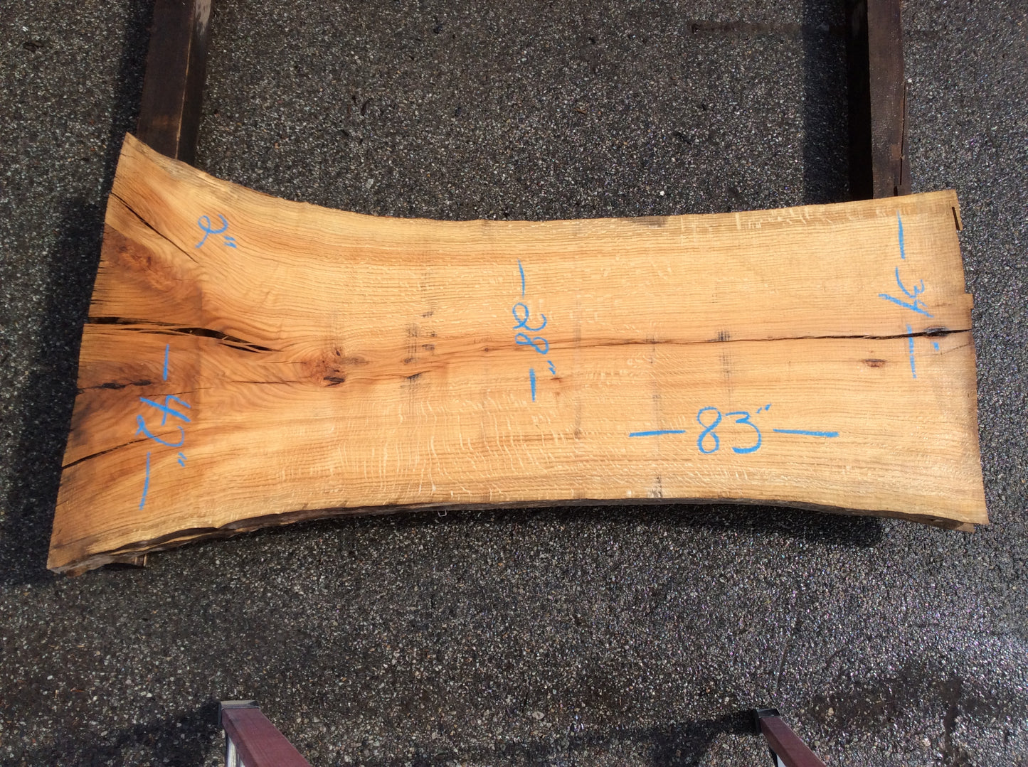 White Oak, Nice curl and figure