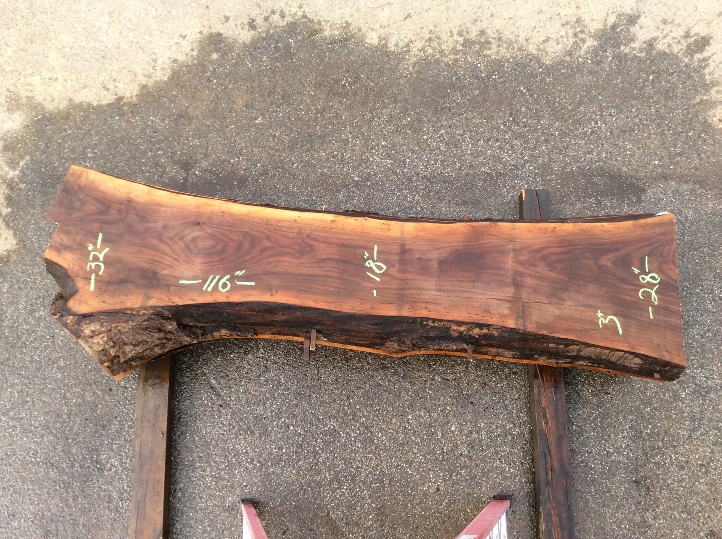 Claro Walnut, Nice color light sapwood