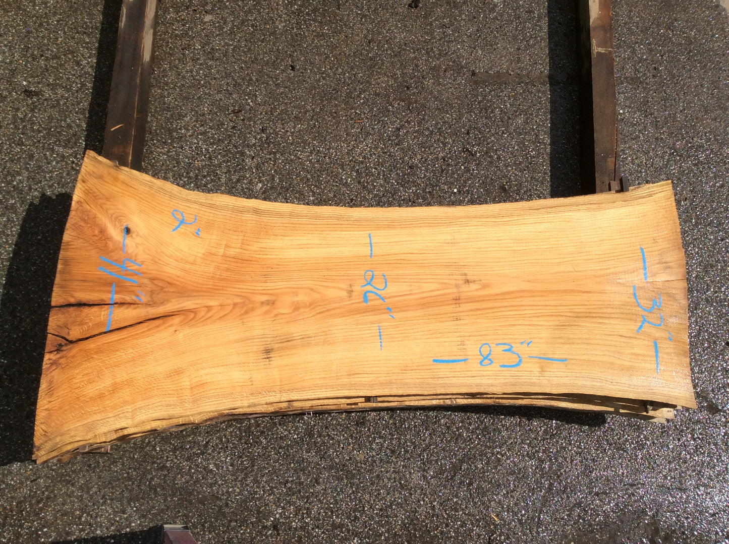 White Oak, Nice curl and figure