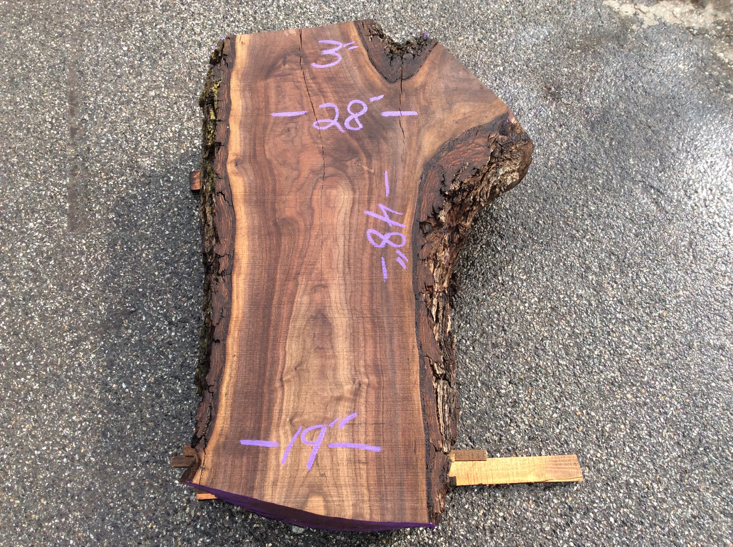 Claro Walnut, Figured nice color