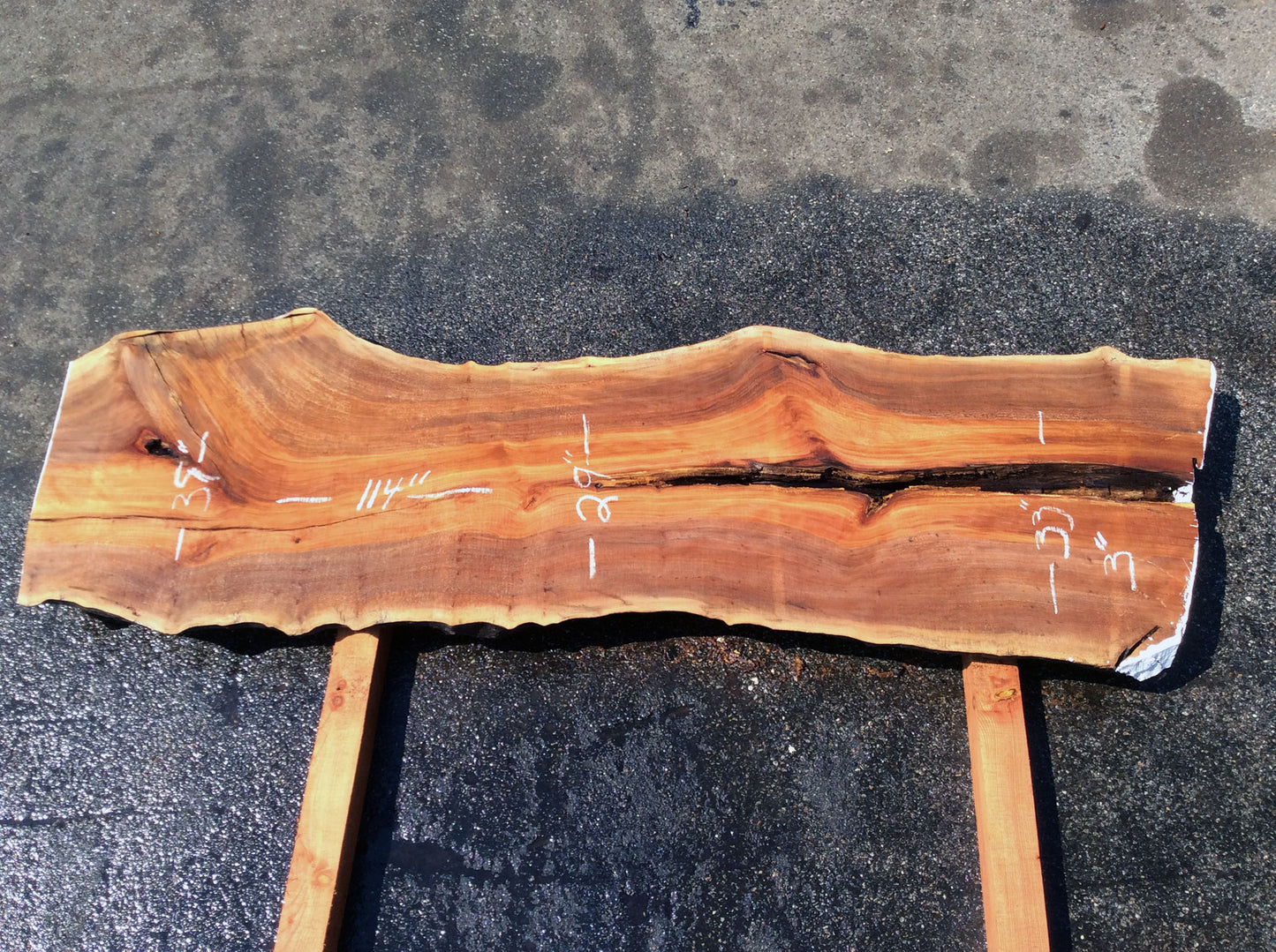 Live Edge Slab, California Sycamore