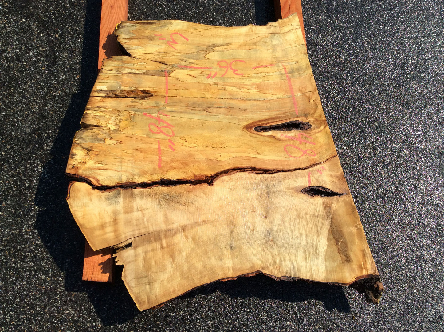 Silver Maple, Crotch Wood