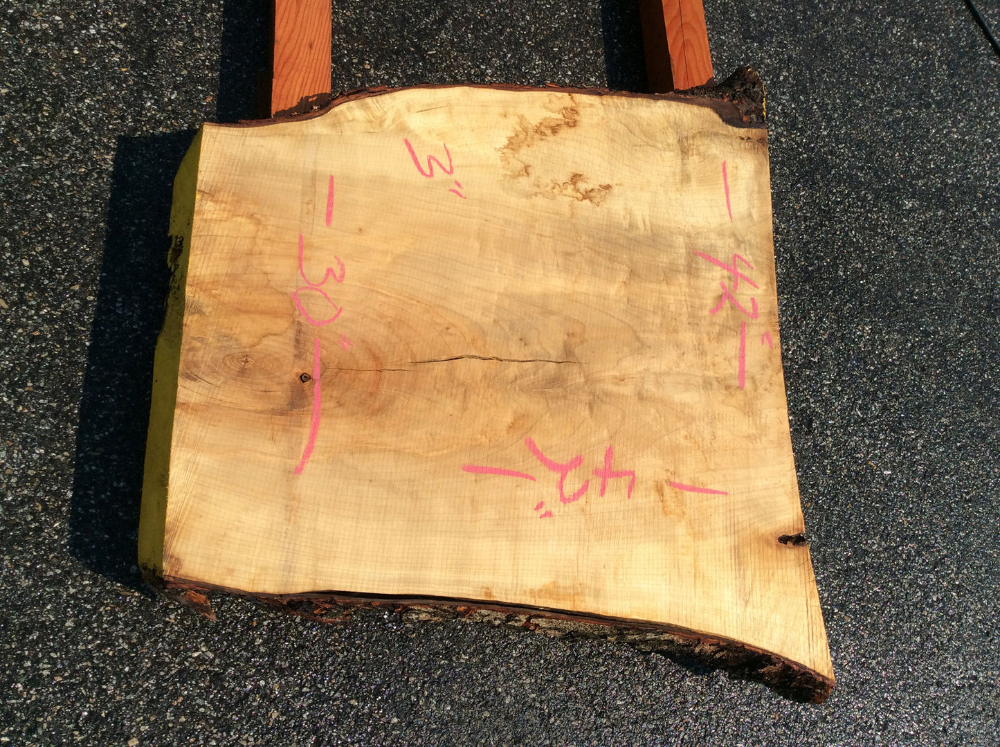 Silver Maple, Crotch Wood