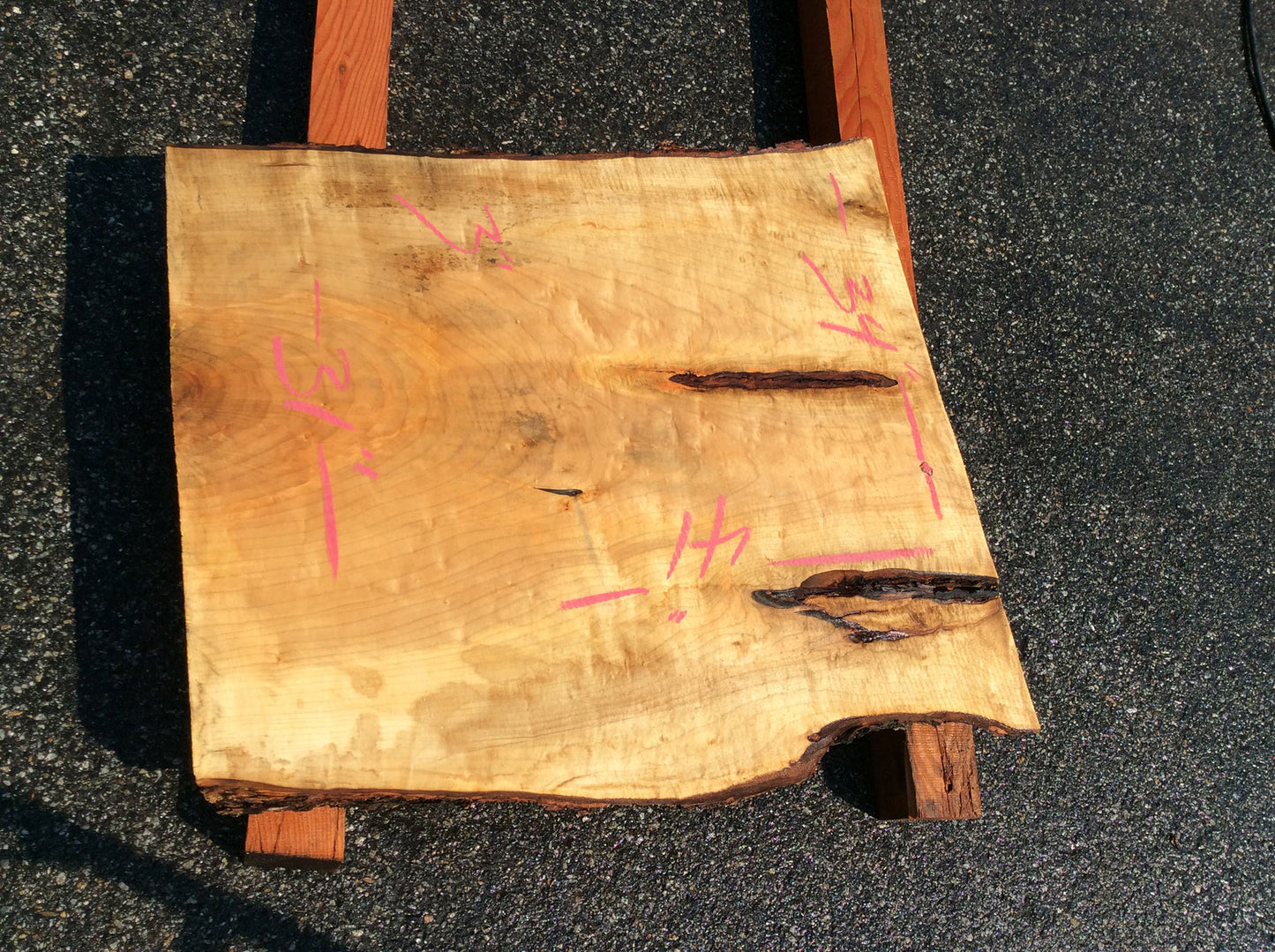 Silver Maple, Crotch Wood