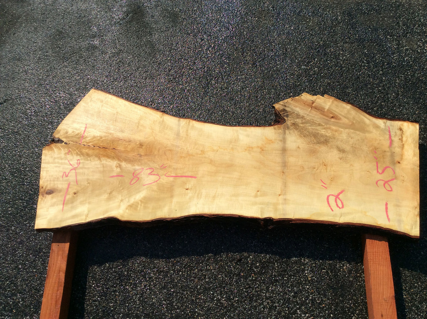 Silver Maple, Crotch Wood