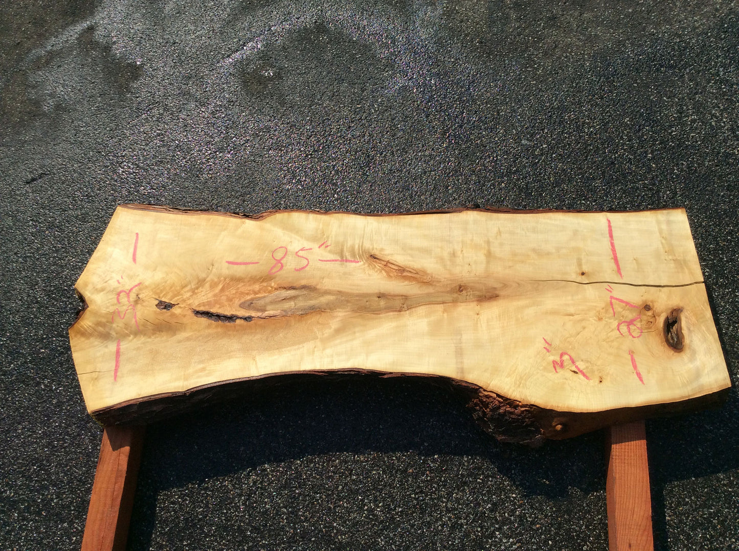 Silver Maple, Crotch Wood