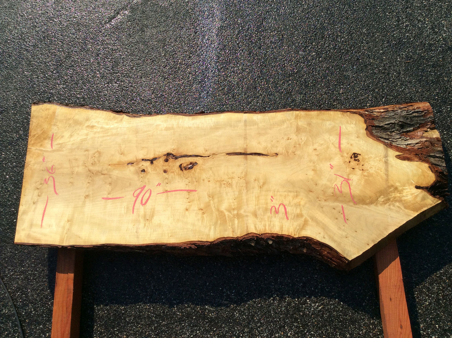 Silver Maple, Crotch Wood