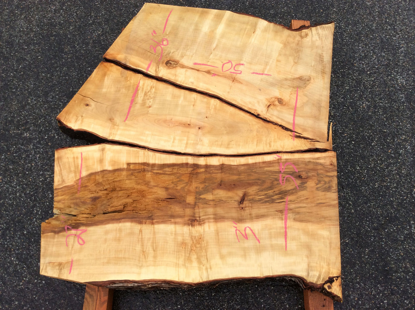 Silver Maple, Crotch Wood