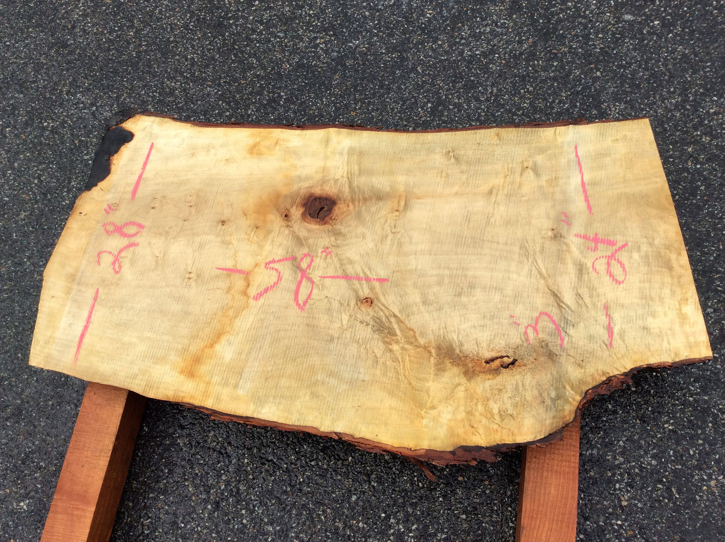 Silver Maple, Crotch Wood