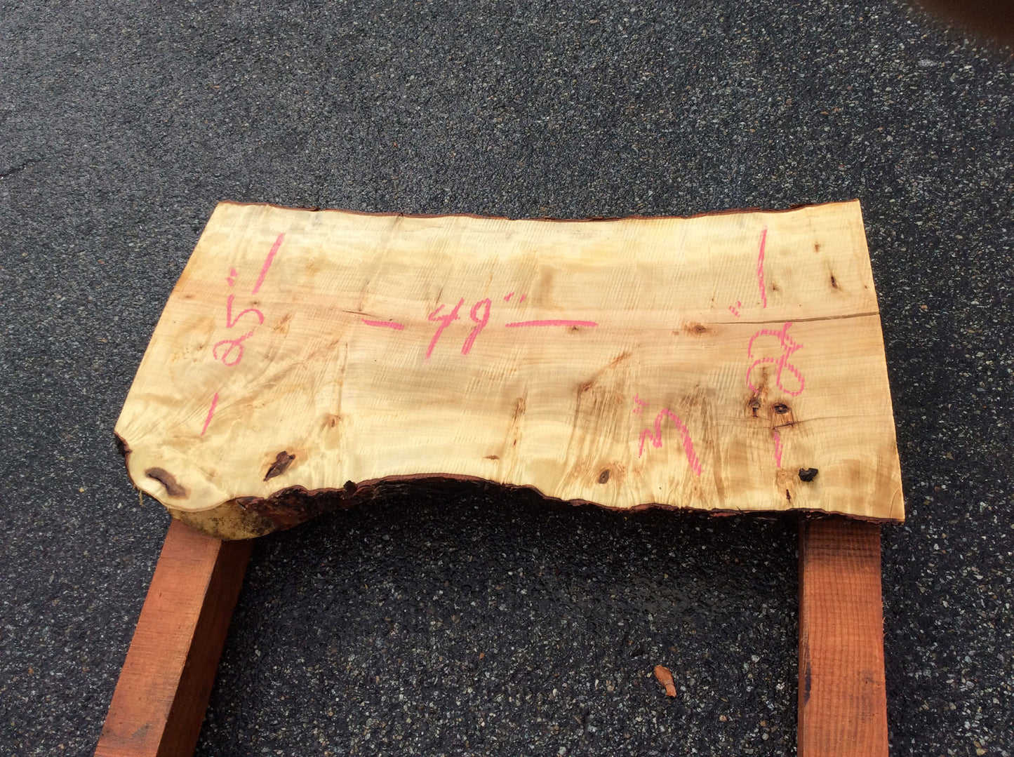 Silver Maple, Straight Cut