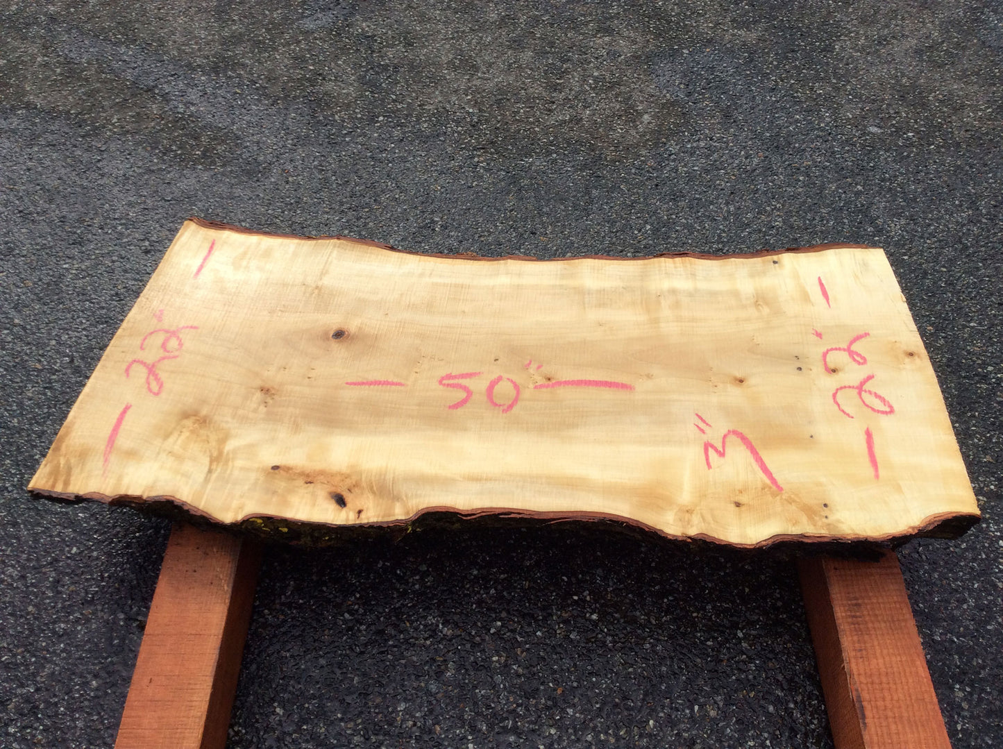 Silver Maple, Straight Cut