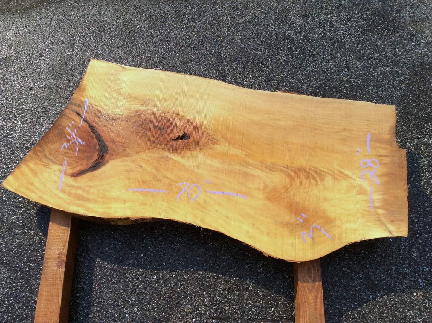 Straight Cut, California Sycamore