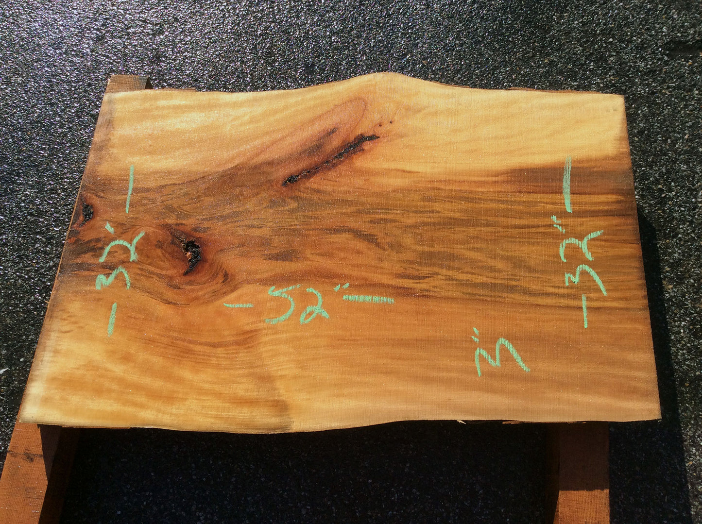 Straight Cut, California Sycamore