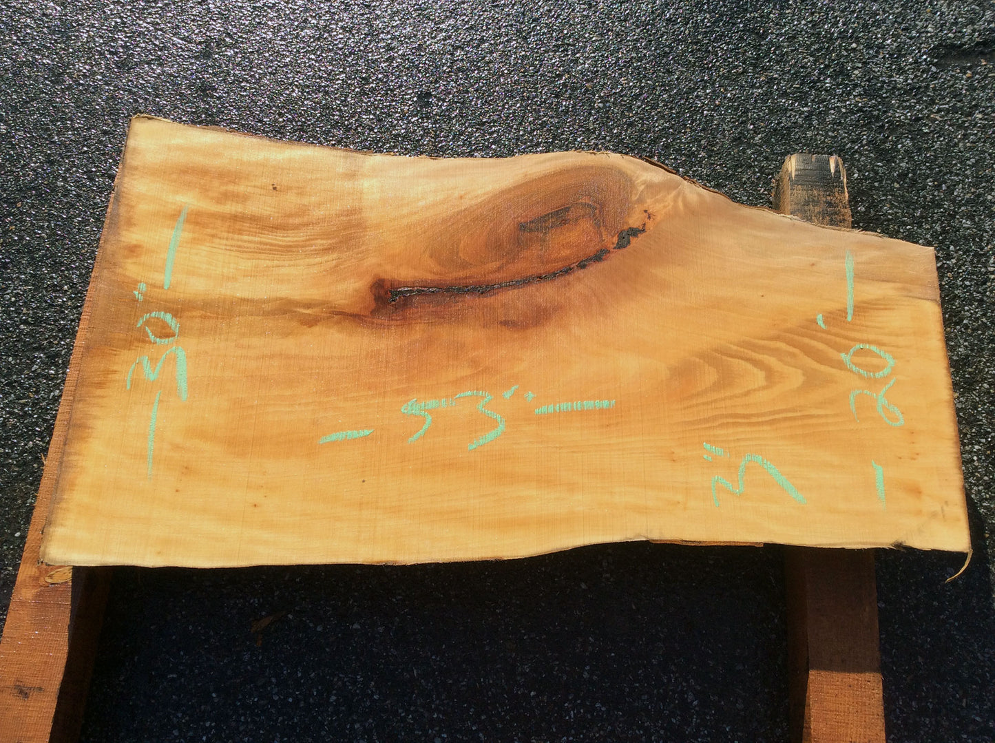 Straight Cut, California Sycamore