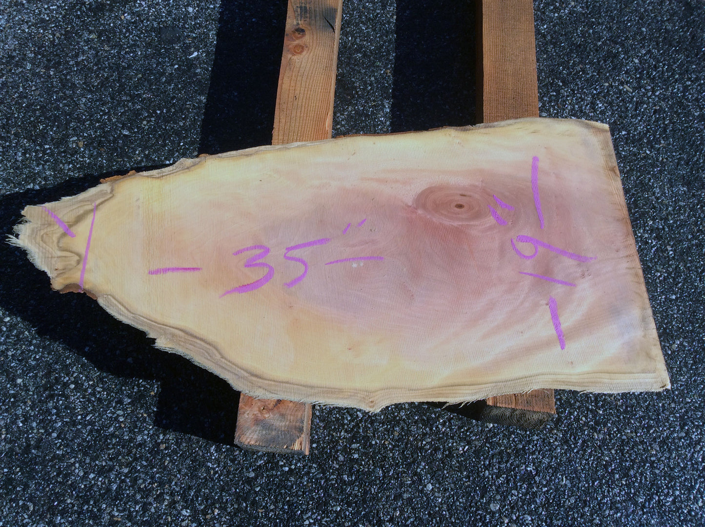 Straight Cut, California Sycamore