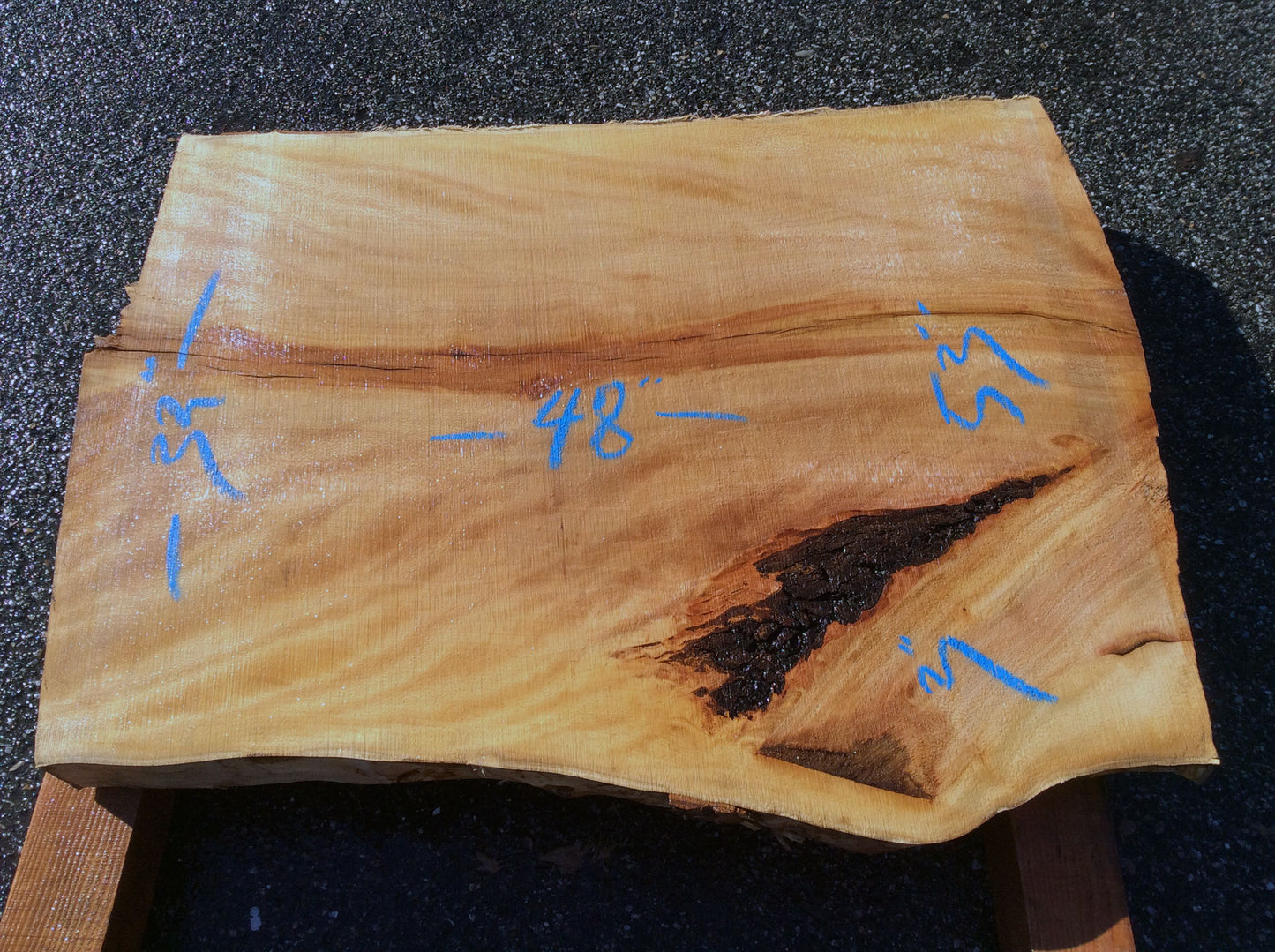 Straight Cut, California Sycamore