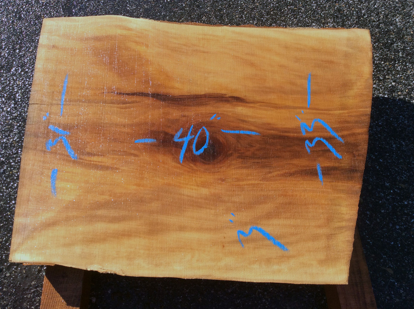 Straight Cut, California Sycamore