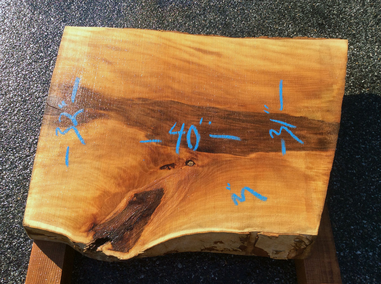 Straight Cut, California Sycamore