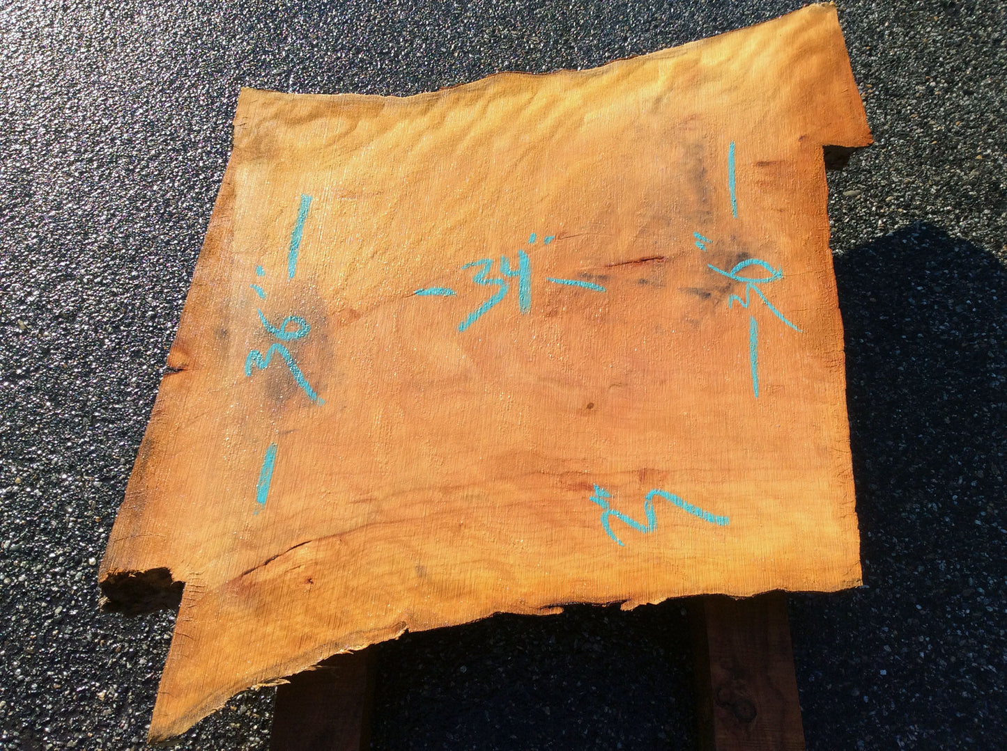Straight Cut, California Sycamore