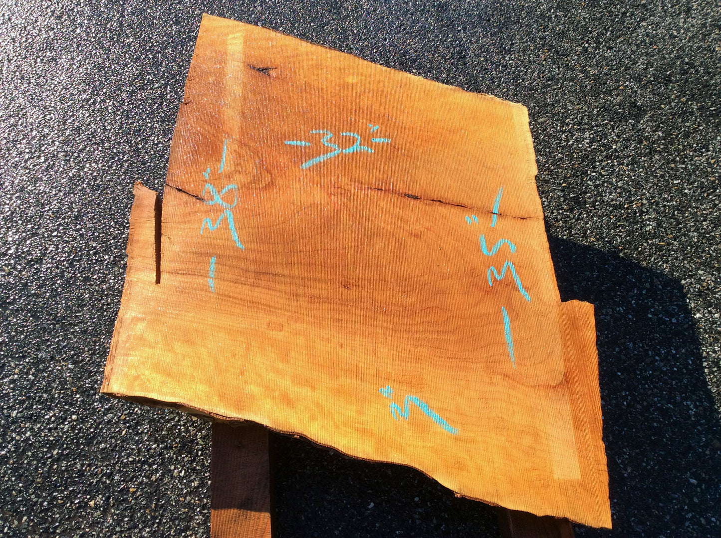 Straight Cut, California Sycamore