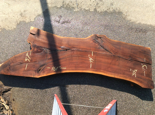 Claro Walnut, Warm color long crack