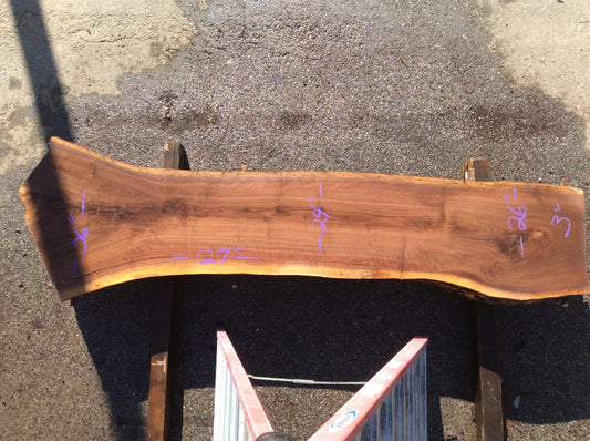 Claro Walnut, Sapwood crotch figured