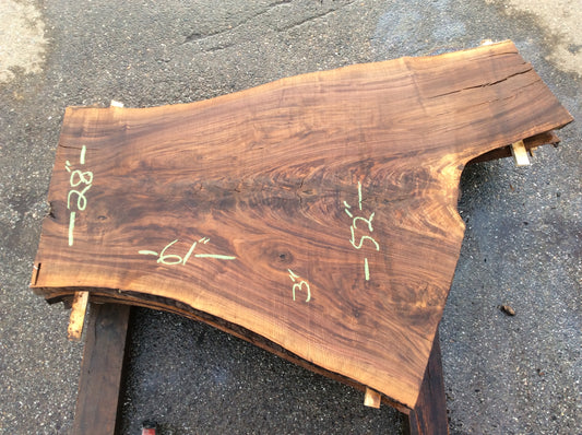 Claro Walnut, High figure light sapwood