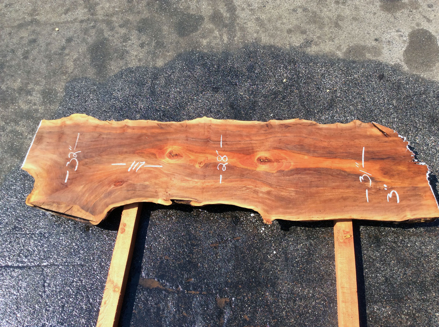 Live Edge Slab, California Sycamore